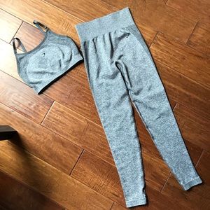 Size Small Grey Gymshark Set